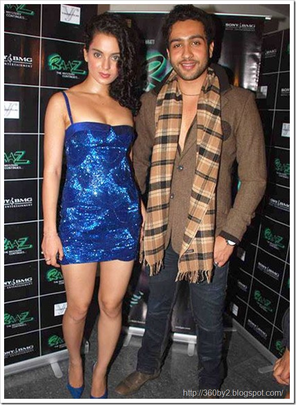 Kangana Ranaut in Minis at success bash of Raaz-2 | 360BY2 - BLOG SPOT